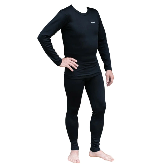 Комплект термобілизни Tramp Warm Soft S/M Black (UTRUM-019-black-S/M) - зображення 1