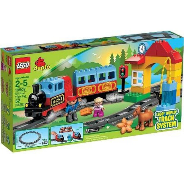 Конструктор LEGO Duplo Мій перший потяг (10507) - зображення 1