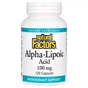Вітамінно-мінеральний комплекс Natural Factors Альфа-ліпоєва кислота, 100 мг, Alpha-Lipoic Acid, 120 капсул (NFS-02096) - зменшене зображення 1
