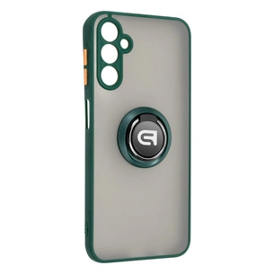 Чохол до мобільного телефона Armorstandart Frosted Matte Ring Samsung A14 4G / A14 5G Dark Green (ARM68351) зображення 1