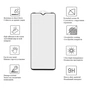 Скло захисне Drobak Samsung Galaxy A04 Black Frame A+ (505083) - зменшене зображення 2
