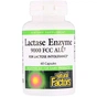Вітамінно-мінеральний комплекс Natural Factors Ензим Лактази, Lactase Enzyme, 9000 FCC ALU, 60 Капсул (NFS-01740) - зменшене зображення 1