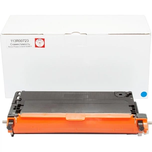 Тонер-картридж BASF Xerox Ph 6180 Cyan 113R00723 (KT-113R00723) зображення 1