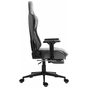 Крісло ігрове GT Racer X-2308 Gray/Black (X-2308 Fabric Gray/Black) - зменшене зображення 3
