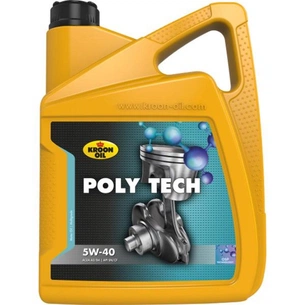 Моторна олива Kroon-Oil POLY TECH 5W-40 5л (KL 36140) зображення 1