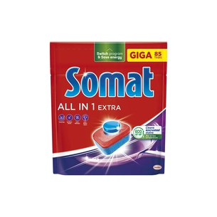 Таблетки для посудомийних машин Somat All in 1 Extra 85 шт. (9000101809961) зображення 1