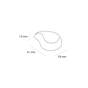 Форма для шоколаду Silikomart Goccia P 41х29 h14 мм 24 шт (CH007) - зменшене зображення 3