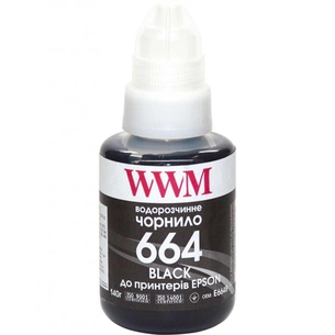 Чорнило WWM Epson L110/L210/L300 140г Black (E664B) зображення 1