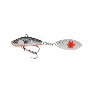 Блешня Savage Gear 3D Sticklebait Tailspin 65mm 9.0g Black Red (1854.43.92) изображение 1