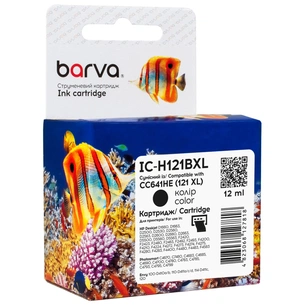 Картридж Barva HP 121XL black/CC641HE, 12 мл (IC-H121BXL) зображення 1