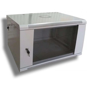 Шафа настінна Hypernet 4U 19" 600x600 (WMNC66-4U-FLAT) изображение 1