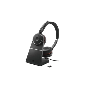 Навушники Jabra Evolve 75 SE UC stereo + with charging base (7599-848-199) зображення 1