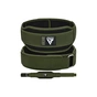 Атлетичний пояс RDX RX5 Double Belt неопреновий Army Green S (WBD-RX5AG-S) - уменьшенное изображение 2