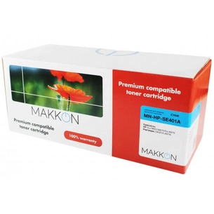 Картридж Makkon HP CLJ CE401A (507A) (SE401A) 6k cyan (MN-HP-SE401A) зображення 1