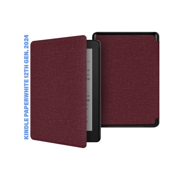 Чехол для электронной книги BeCover Smart Case Amazon Kindle Paperwhite 12th Gen. 2024 7"/Colorsoft (2024) Red Wine (712850) - изображение 1