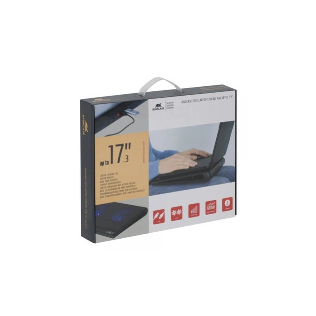 Подставка для ноутбука RivaCase до 17,3" black (5557 black) - изображение 7