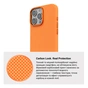 Чохол до мобільного телефона Armorstandart LikeCarbon2 MagCase Apple iPhone 16 Pro Max Kevlar Orange (ARM88595) - зменшене зображення 7