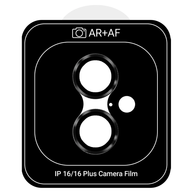 Скло захисне Armorstandart for Camera Pro Apple iPhone 16/16 Plus Black (ARM81424) - изображение 1