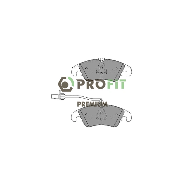 Гальмівні колодки Profit 5005-4044 - зображення 1