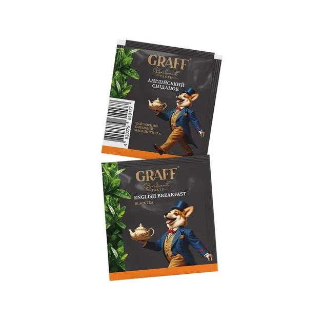Чай Graff English Breakfast 20х2 г (4820279610139) - изображение 3