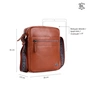 Сумка Brampton London Crossflow Tan (64405 TAN) - зменшене зображення 10