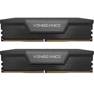 Модуль пам'яті для комп'ютера DDR5 32GB (2x16GB) 7200 MHz Vengeance Black Corsair (CMK32GX5M2X7200C34) зображення 1