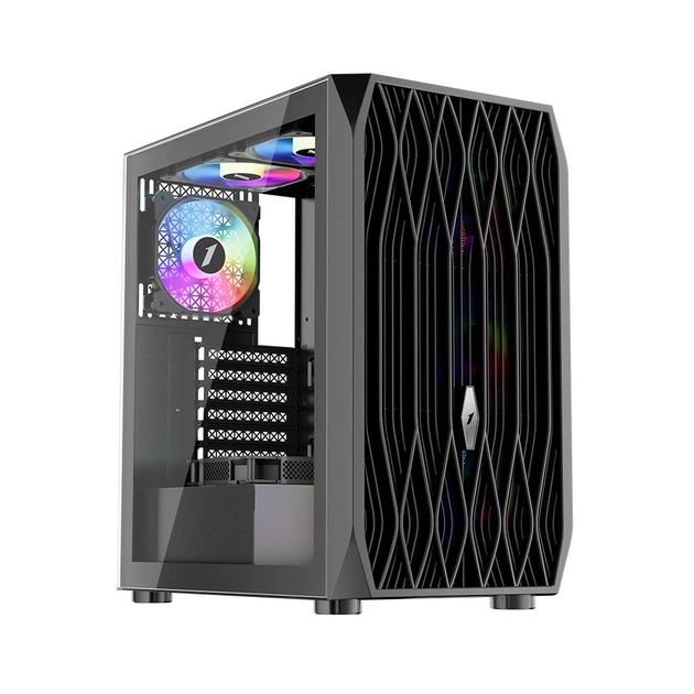 Корпус для ПК 1stPlayer AY7-BK-4F1 - зображення 1