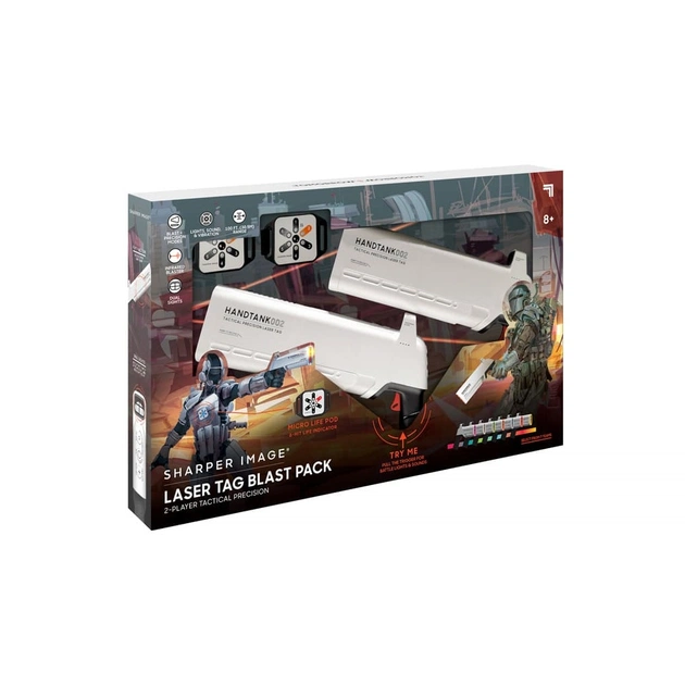 Іграшкова зброя Sharper Image набір для лазерних боїв Laser Tag Battle Pack (1214006251) - изображение 8