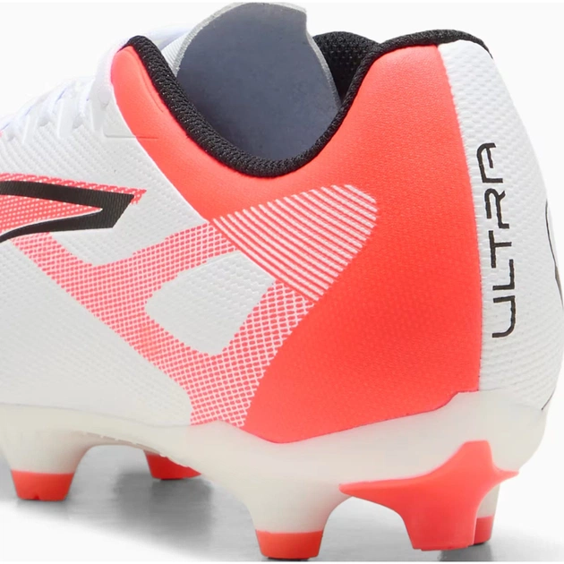 Бутси Puma Ultra 5 Play Fg/Ag 108169-01 білий, помаранчевий 45 (4067983040245) - picture 6