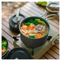 Набір туристичного посуду Naturehike CNK2450CF010, 2 каструлі 1л, 1.7л, сковорідка (6976507663335) - зменшене зображення 8