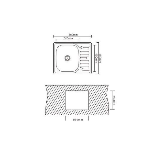 Мойка кухонная Interline POLO microdecor - изображение 10