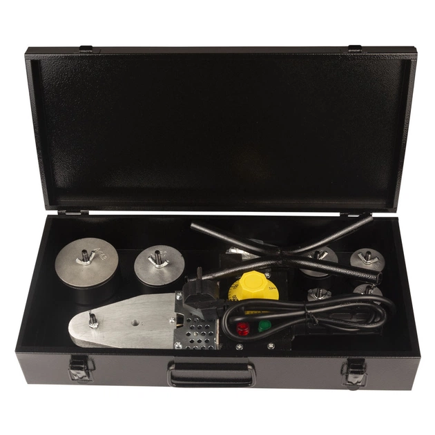 Паяльник для пластикових труб Sigma 800Вт 20-63мм у металевому кейсі (2743461) - picture 10