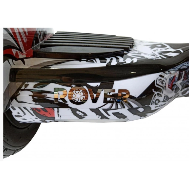 Гіроборд Rover XL6 10.5 Grafitti white-red - picture 6