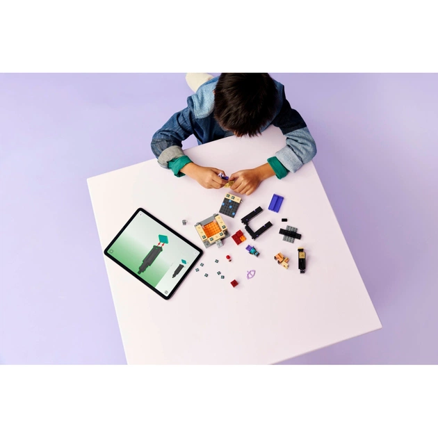 Конструктор LEGO Minecraft Путешествие в Нижний мир и Портал в Край (21584) - изображение 10