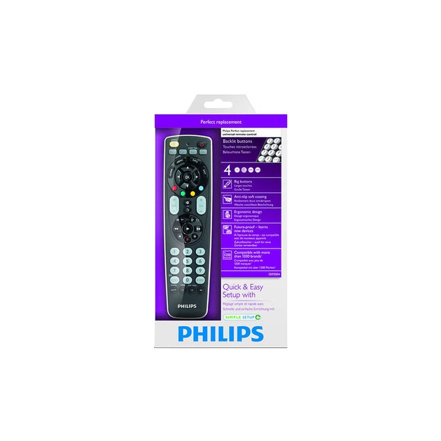 Пульт ДК для телевізора Philips SRP5004 (SRP5004/53) - picture 6