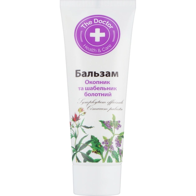 Бальзам для тіла Домашній Доктор Живокіст і вовче тіло болотяне 75 мл (4823015926518) - picture 2