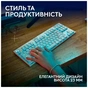 Клавіатура Logitech G915 TKL X Lightspeed Switch-Tactile Wireless/Bluetooth/USB UA White (920-012737) - зменшене зображення 10