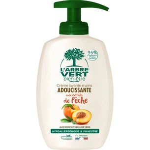 Рідке мило L'Arbre Vert Персик 300 мл (3450601026379) зображення 1