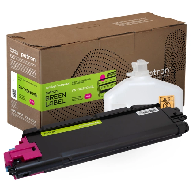 Тонер-картридж Patron Kyocera Mita TK-5280M magenta Green Label (PN-TK5280MGL) - изображение 1