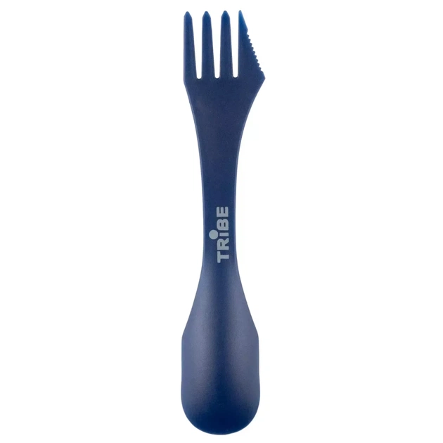 Ложка-вилка туристическая Tribe Spork пластикова blue (T-FC-0031-blue) - изображение 1