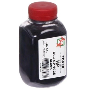 Тонер HP CLJ CP1025, 40г Black TEXT AHK (3202488) зображення 1