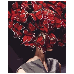 Картина по номерам Strateg Думки-метелики 40х50 см (VA-3229) зображення 1