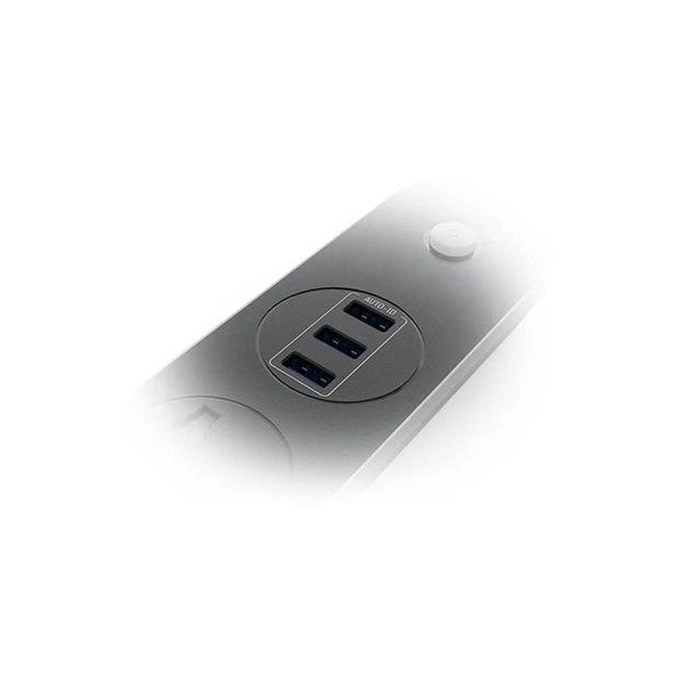 Мережевий фільтр живлення ColorWay CW-CHU33B, 3 розетки/3USB Black 1.8M (CW-CHU33B) - picture 7