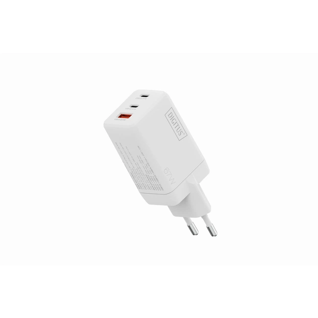 Зарядний пристрій Digitus 2xUSB-C + 1xUSB 67W GaN (DA-10303) - picture 12