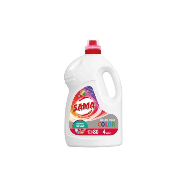 Гель для прання Sama Color 4 кг (4820270630662) - зображення 1
