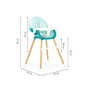 Стілець для годування Ecotoys 2 в 1 SMART Blue (HA-004 BLUE) - зменшене зображення 8