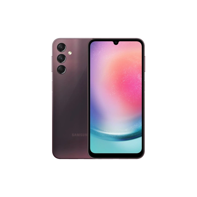 Мобільний телефон Samsung Galaxy A24 6/128Gb Dark Red (SM-A245FDRVSEK) - изображение 1