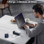 Універсальна мобільна батарея Anker PowerCore 737 GaNPrime 24000 mAh 140W Black (A1289011) - зменшене зображення 8