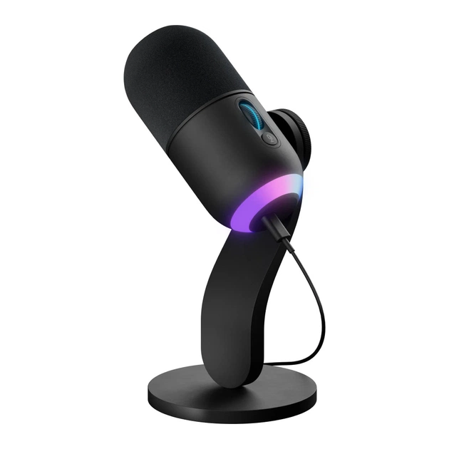 Микрофон Logitech Yeti GX Dynamic RGB Gaming Mic with Lightsync Black (988-000569) - изображение 7