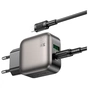 Зарядний пристрій BOROFONE BAS55A Absolute 1xUSB-C PD30W + 1xUSB QC3.0 + cable USB-C to Lightning Black (6941991116247) - уменьшенное изображение 5
